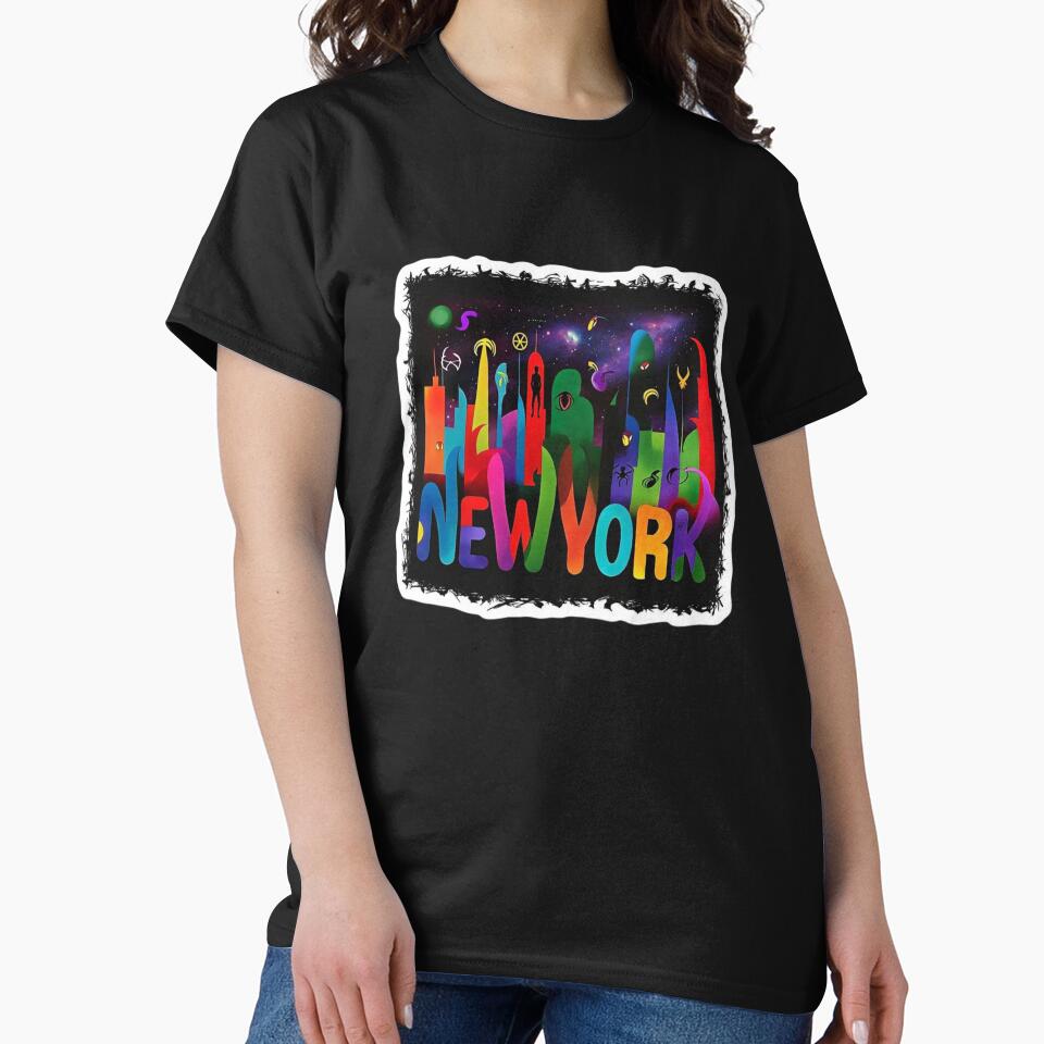 Miró NYC Pop Multiverse Skyline Falcon-Frequency Drop-Amalgramation spirit of might by Imaginarium of Chaos falcon88
