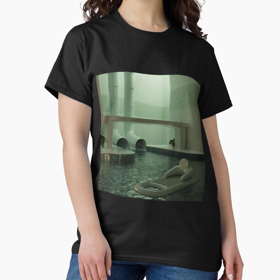 Stuck In The Slide Liminal Pool Space by dinnakelby