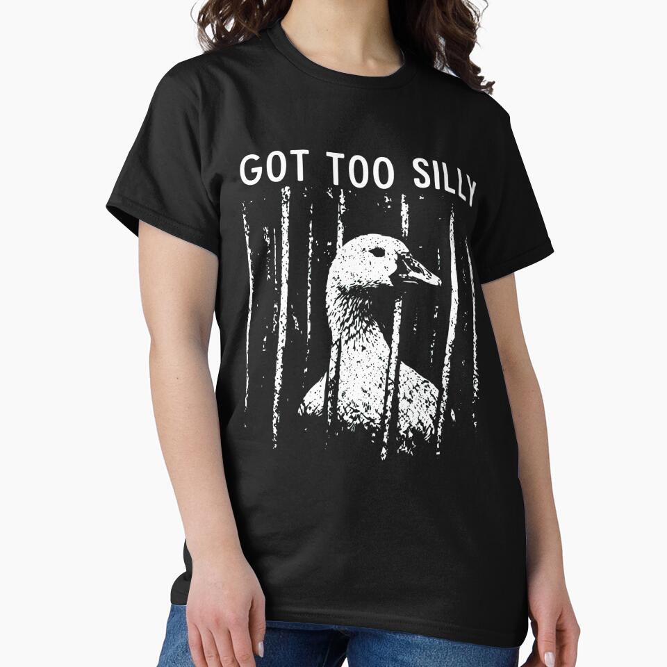 Got Too Silly Goose Funny Meme Distressed Aesthetic by haitrieuic96