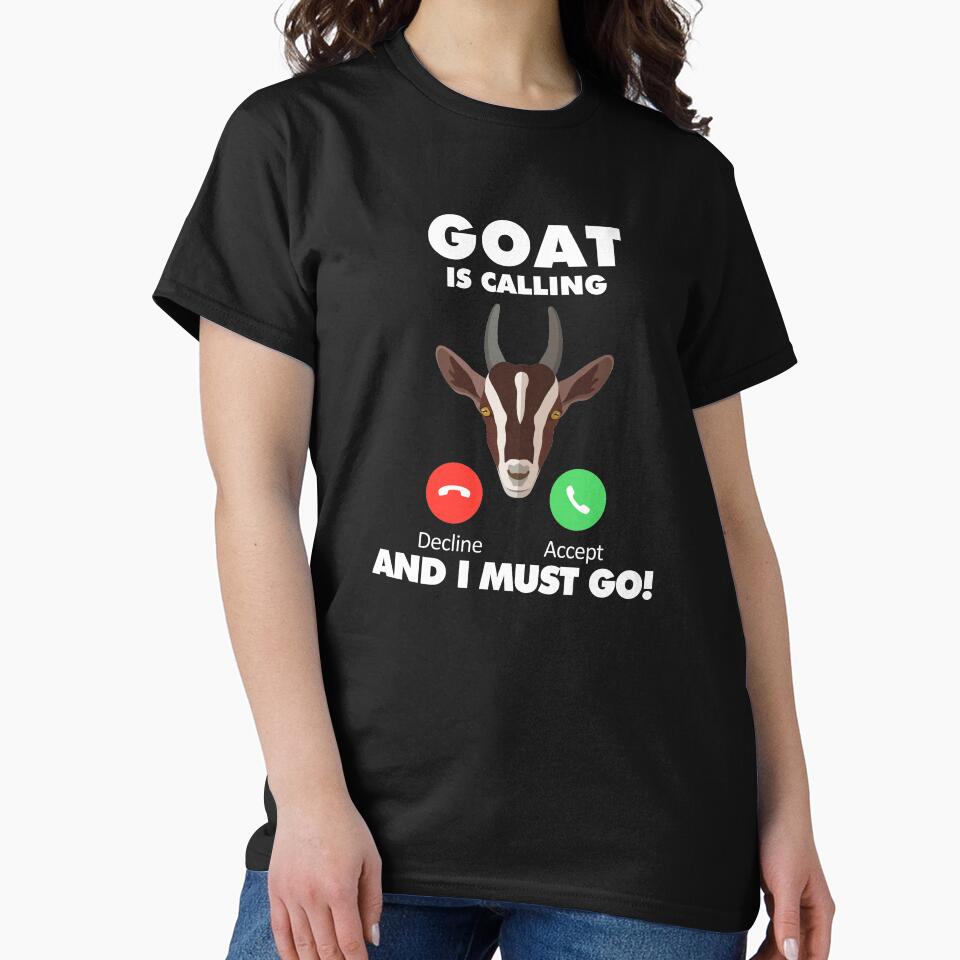 My Goat is Calling and I Must Go Animals Lover by HelloFromAja