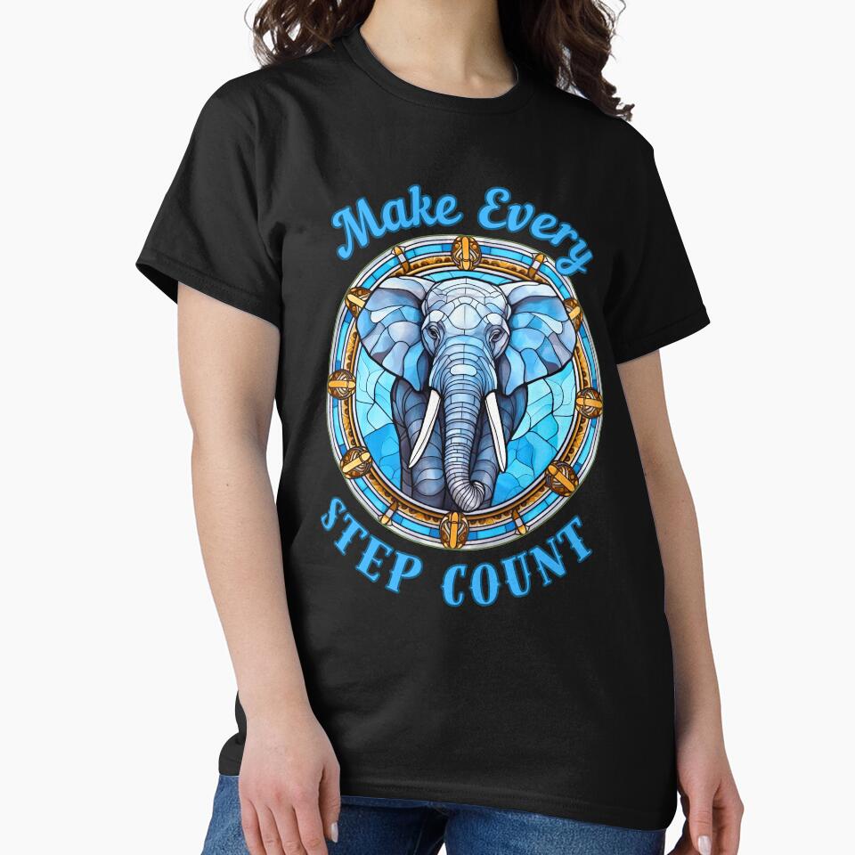 Make Every Step Count. elephant portrait by ElephantVibes