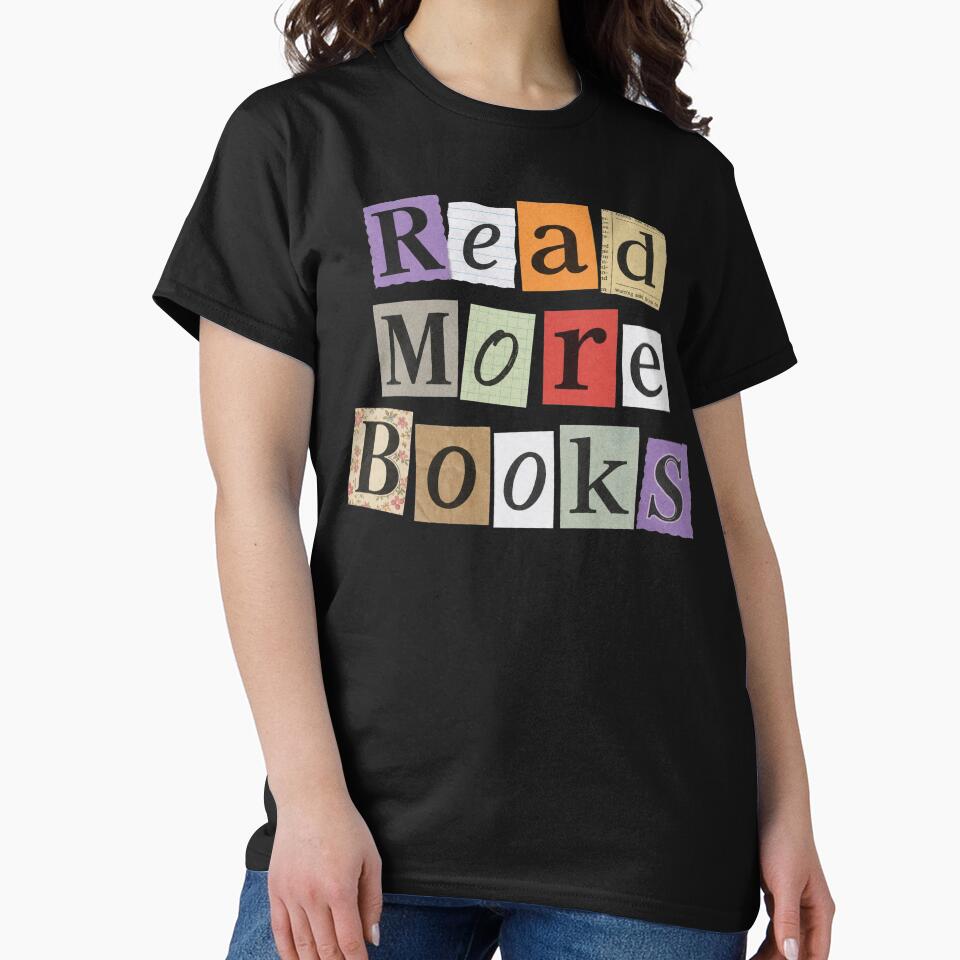 Read More Books Vintage Collage Ransom Note Typography by NosandEdgy