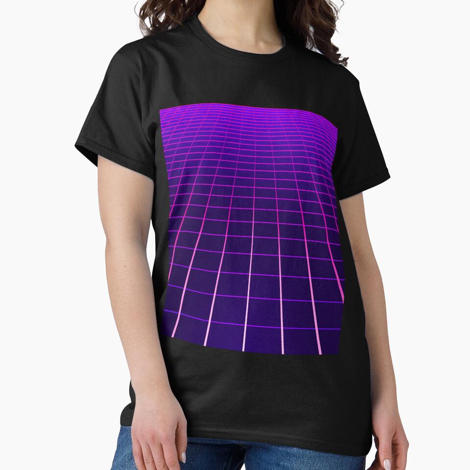 Minimal Synthwave Grid lines by MaiZephyr