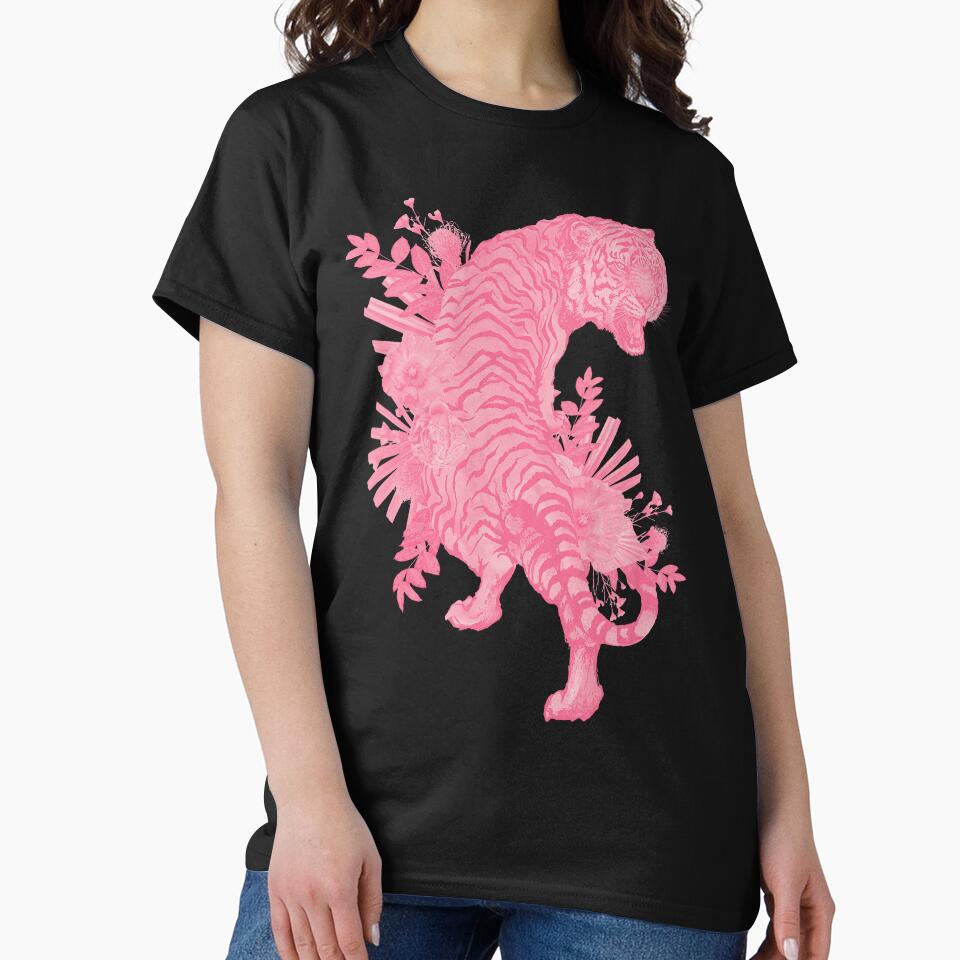 Art Pink Tiger by Topmaxdesign