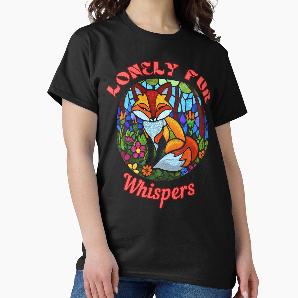 Lonely Fur Whispers. retro fox by FoxVibes