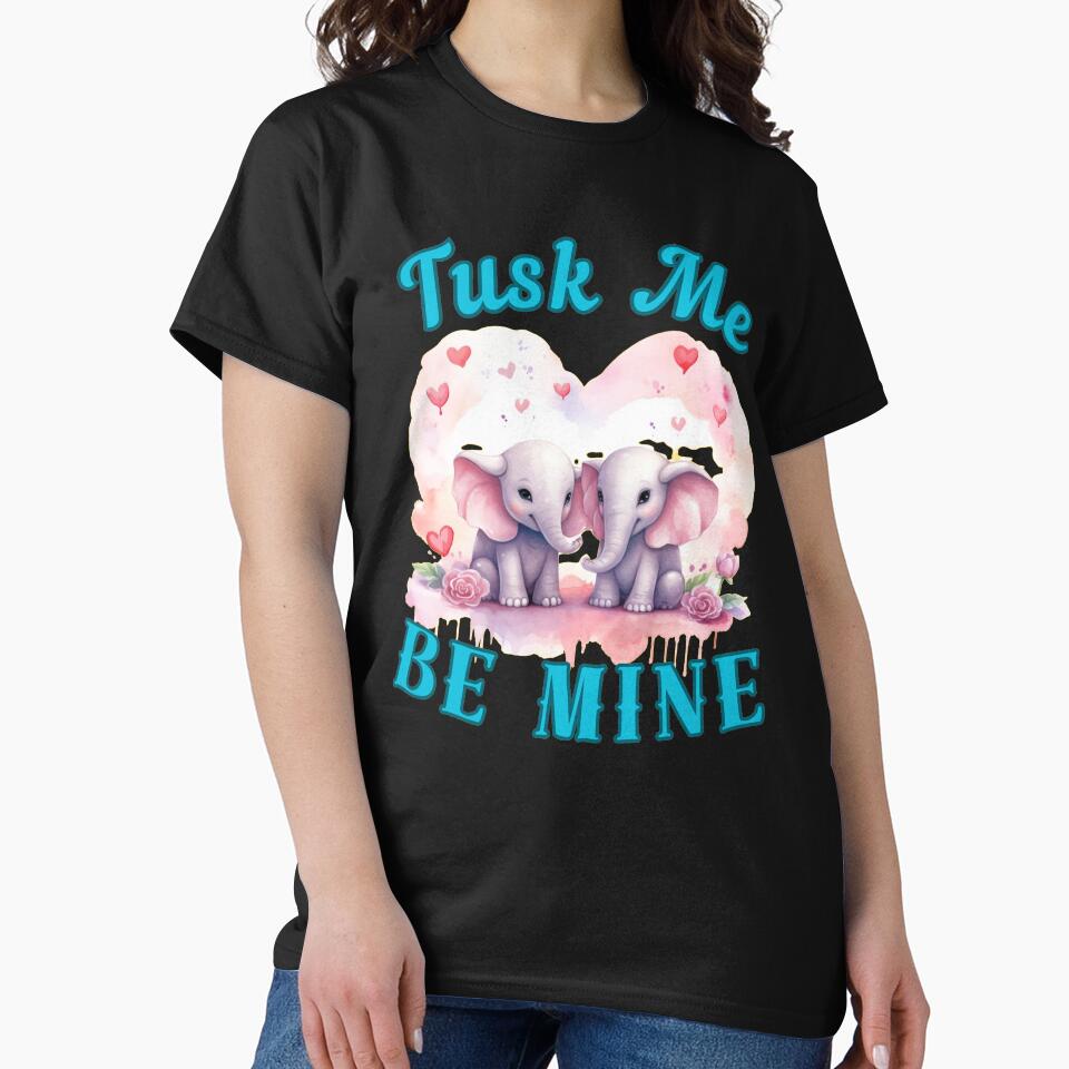 Tusk Me, Be Mine. funny elephant by ElephantVibes