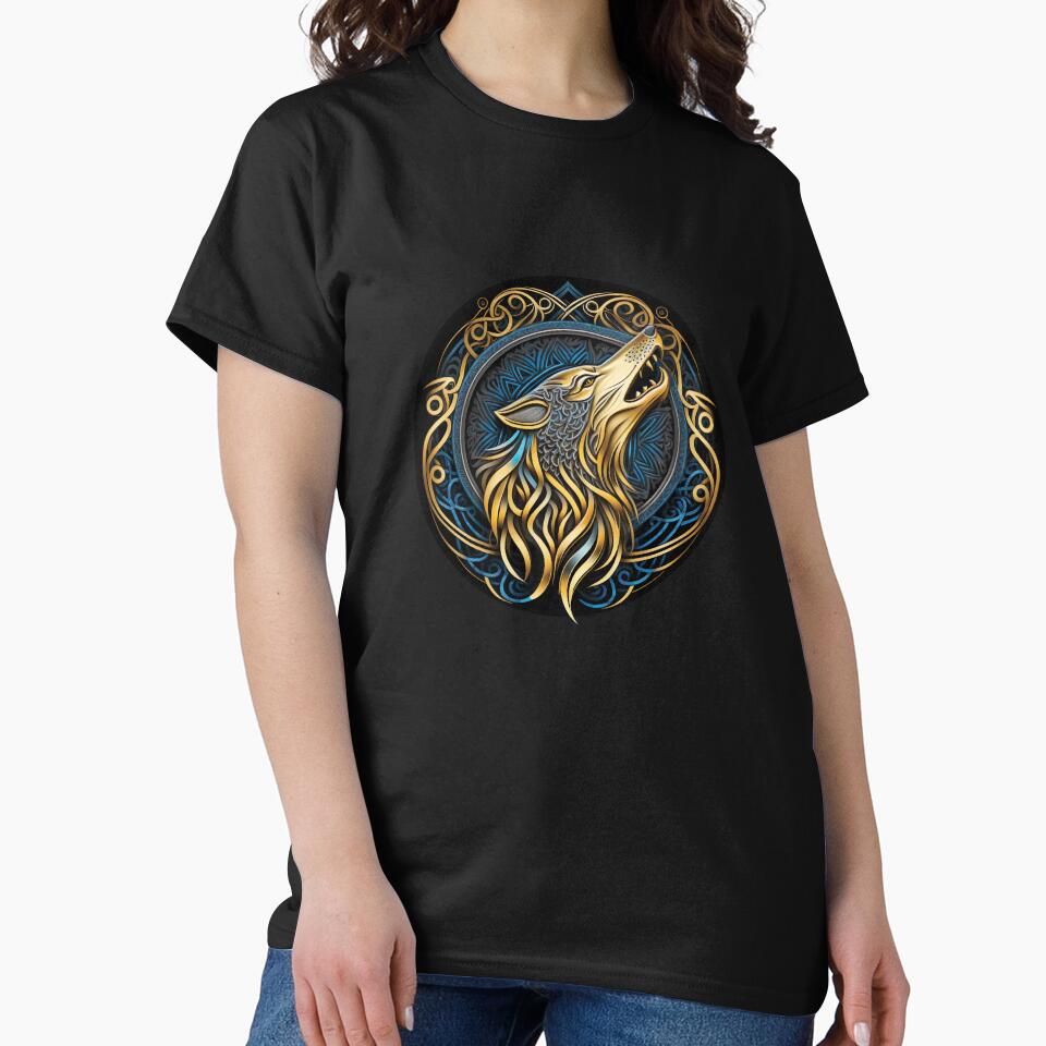 Wolf Knot Art Celtic by nicestr