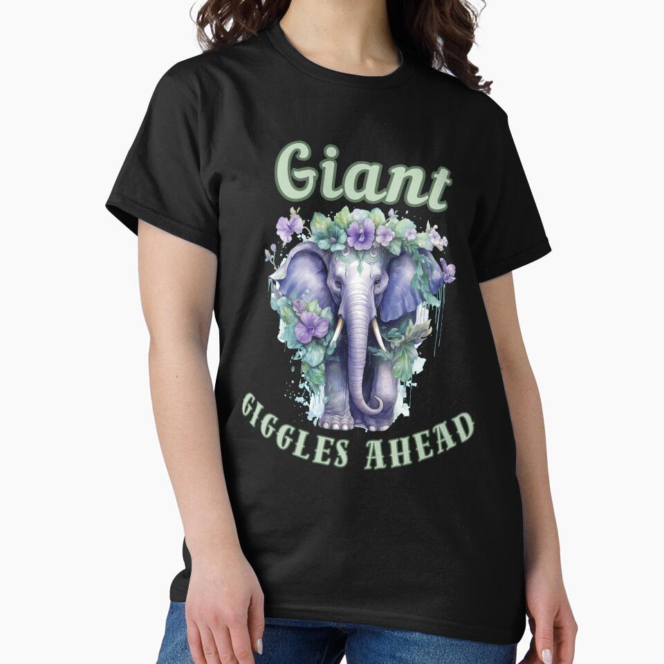 Giant Giggles Ahead. Flower elephant by ElephantVibes