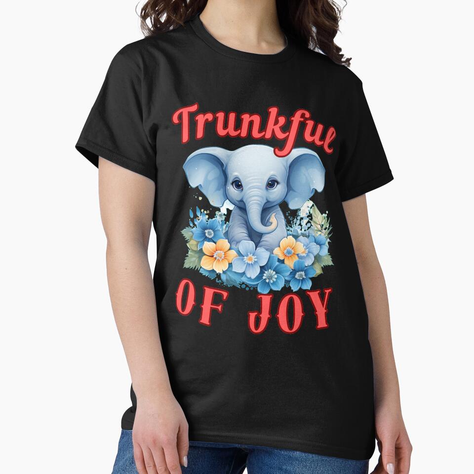 Trunkful Of Joy. elephant saying by ElephantVibes