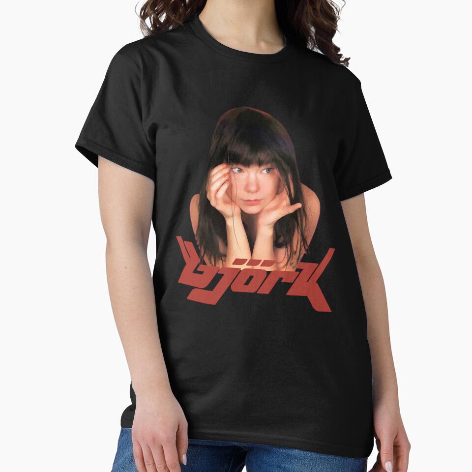 Retro Björk Tee by JordenPalmer