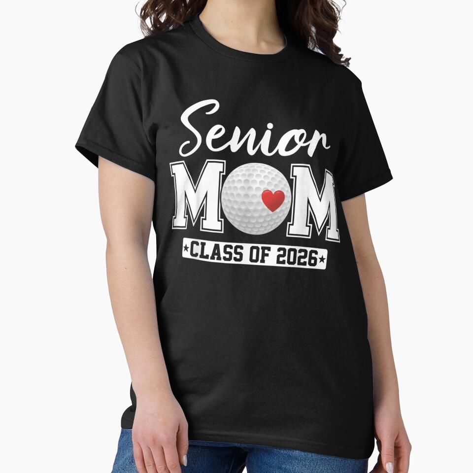 Senior Mom Class Of 2026 Golf Graduation Mother by salmzouriart