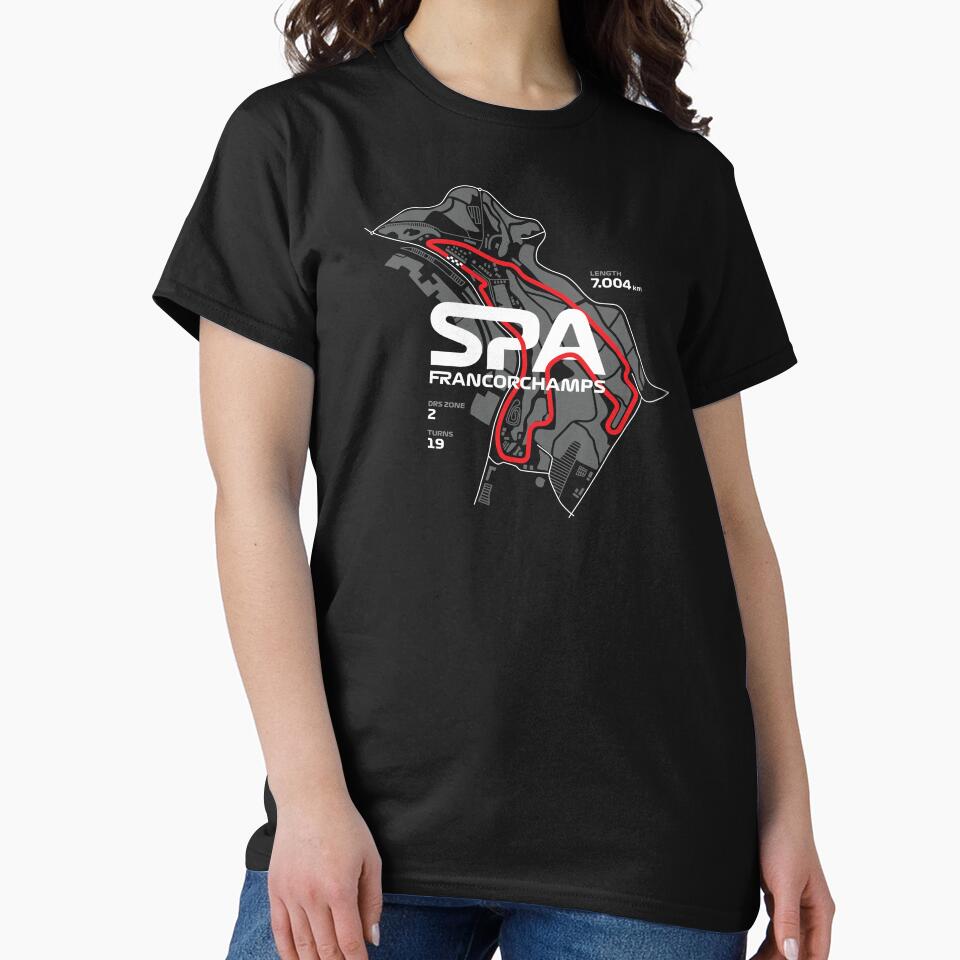 SPA-Francorchamps F1 Track by nerdywears