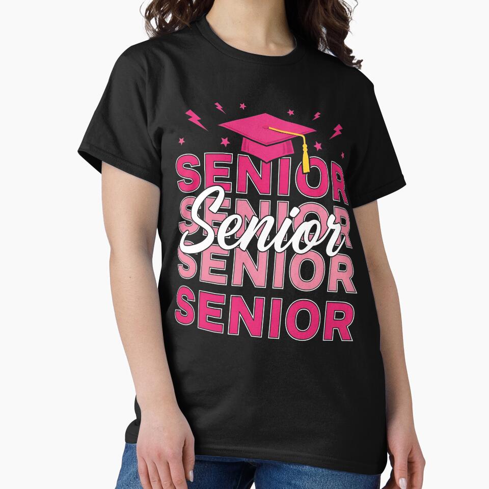 Senior 2026 Coquette Pink Bow – Class of 2026 Graduation Design by viectory