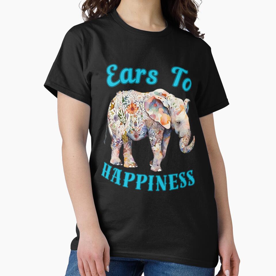 Ears To Happiness. adorable elephant by ElephantVibes
