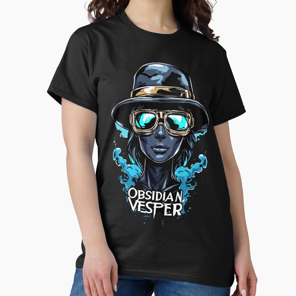 Obsidian Vesper Female Classic - Premium Enamel Rebel Art_01 by Shift-Bloom