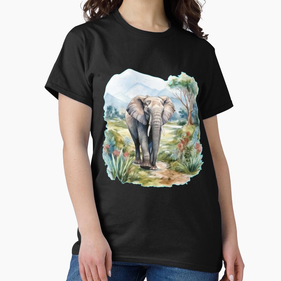 Watercolor Elephant by ElephantVibes