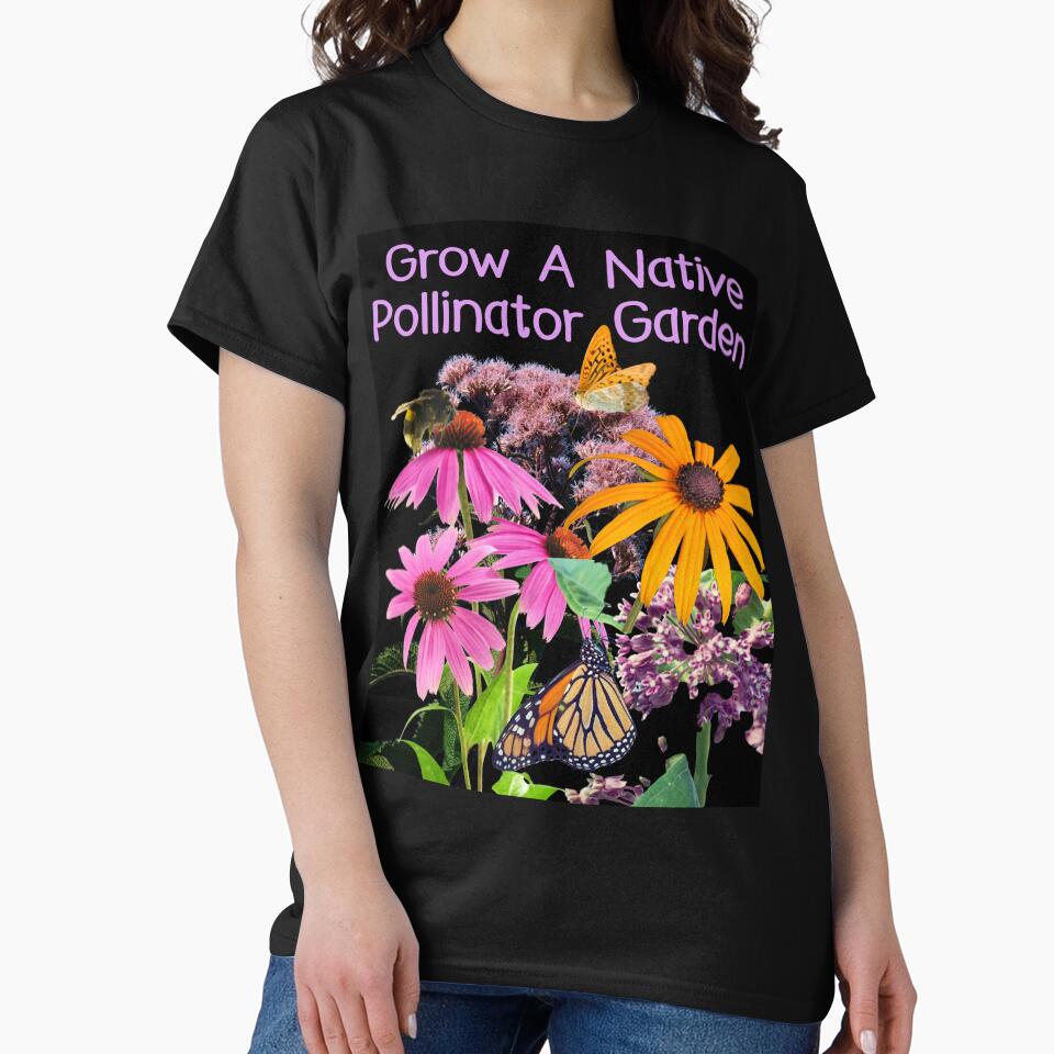 Grow A Native Pollinator Garden Colorful Design by EarthArtDesigns