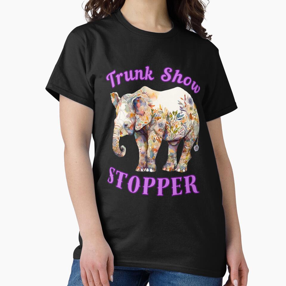 Trunk Show Stopper. elephant face by ElephantVibes