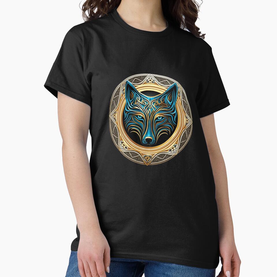 wolf Celtic knot wolf art by nicestr