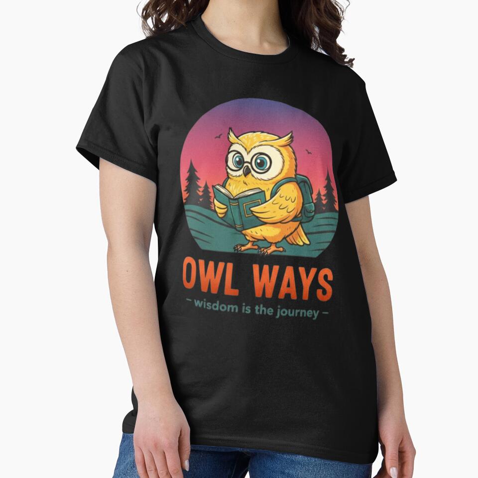 Owl Ways – Wisdom Is the Journey Design by Dogandesighn