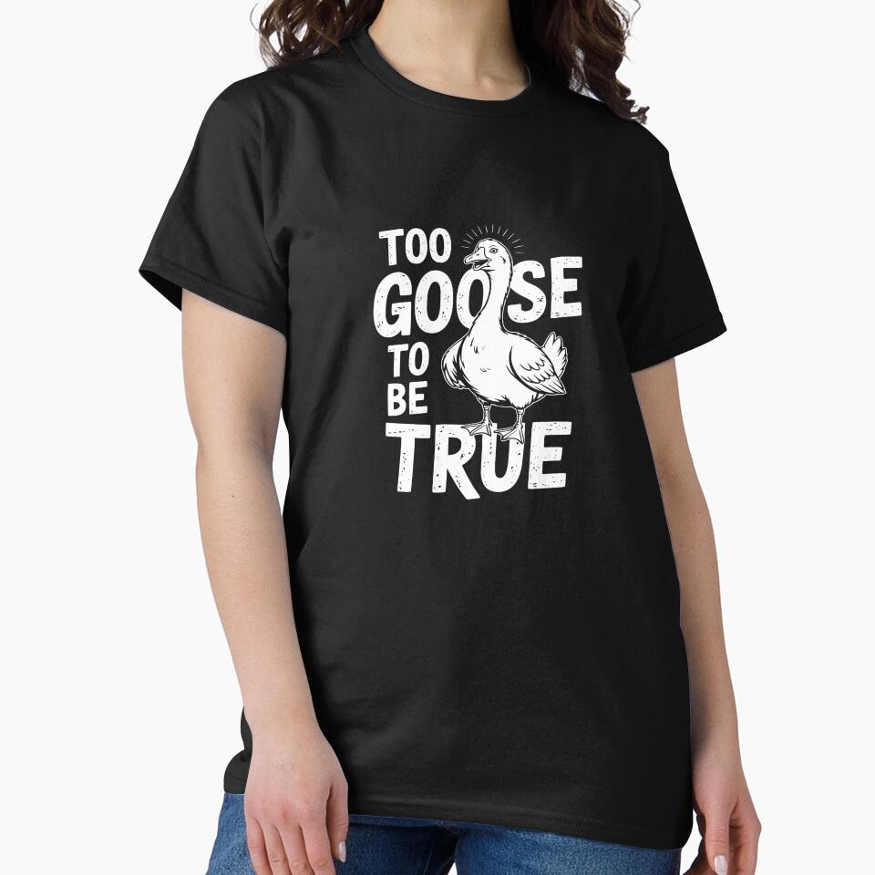 Too Goose To Be True by theartfulaspie