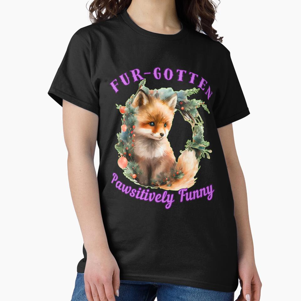 Fur-gotten Pawsitively Funny. fox boho by FoxVibes
