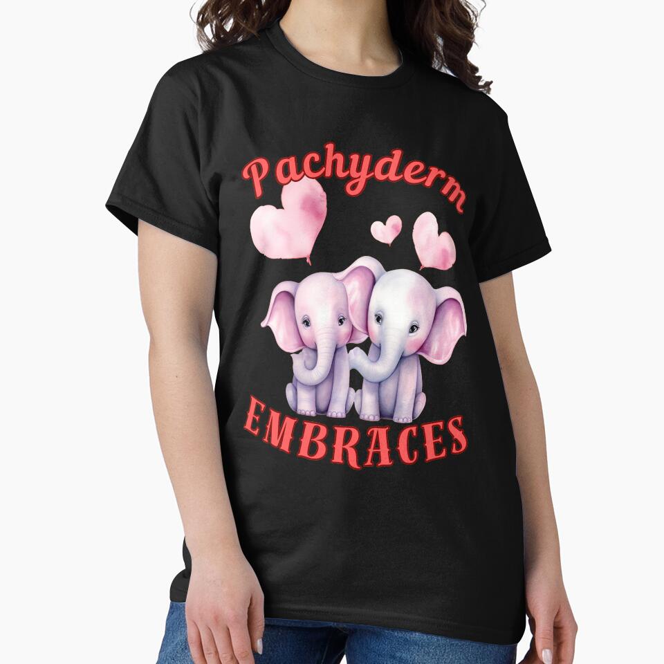 Pachyderm Embraces. colorful elephant by ElephantVibes