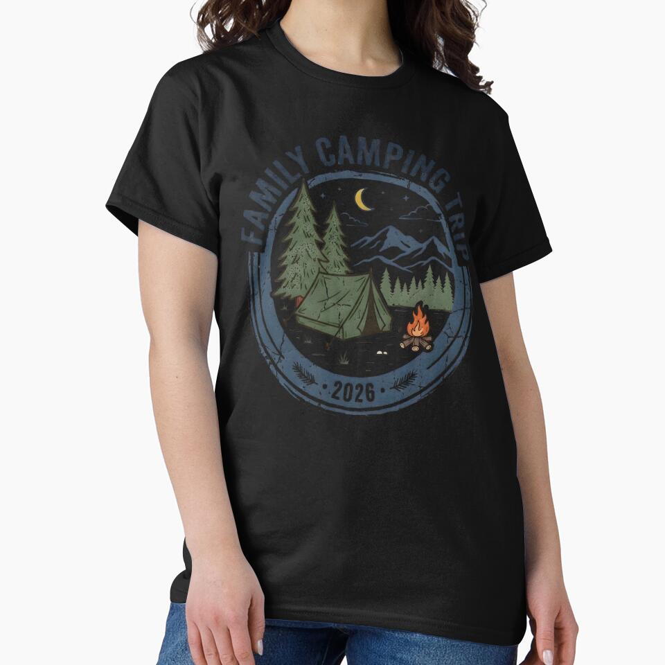 Family Camping Trip Shirt 2026 by PrettyfulStuff