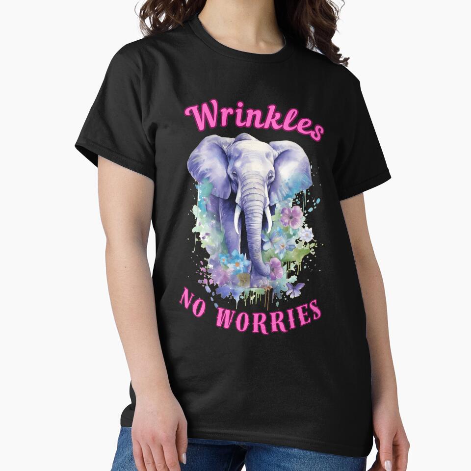 Wrinkles, No Worries. elephant head by ElephantVibes