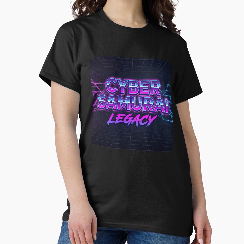 Cyber Samurai Legacy Retro Synthwave by drhett09