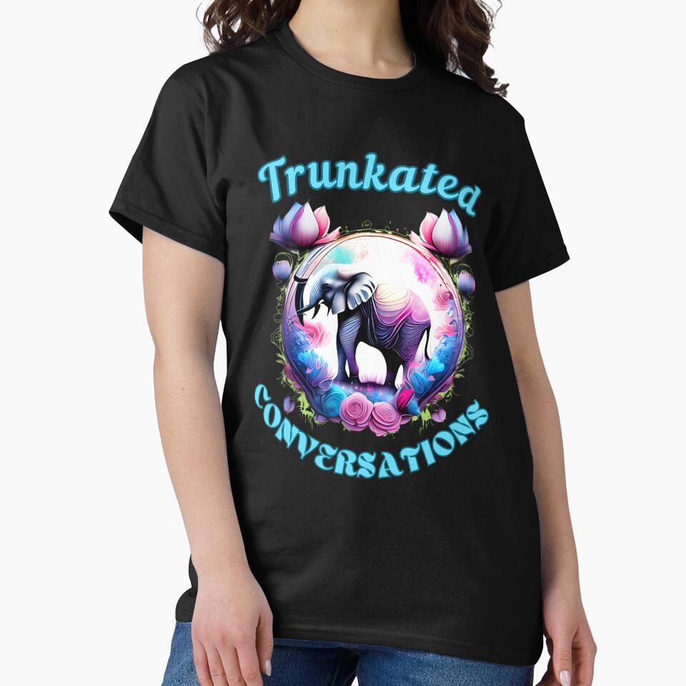Trunkated Conversations Flower elephant by ElephantVibes