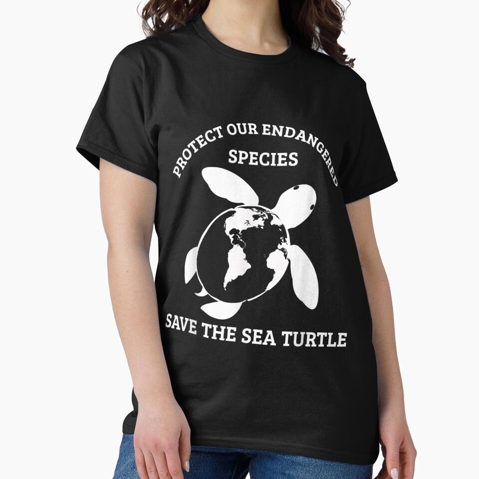 Earth Day 	 Save The Sea Turtle Endangered Species by qmnmwvgo5