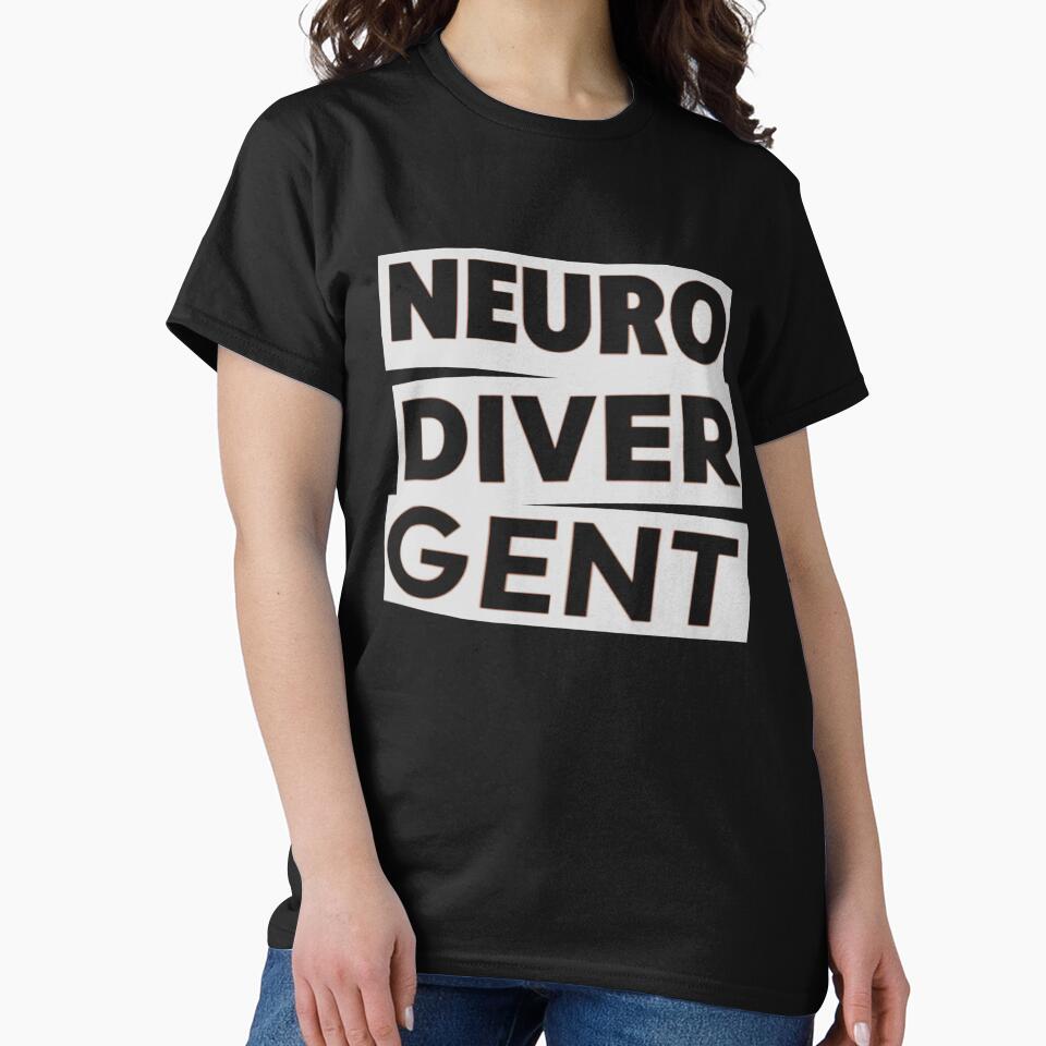 Neurodivergent Ransom Note Typography by weirdove