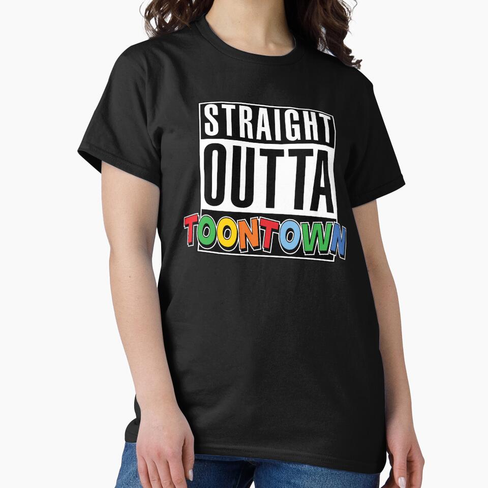 Straight Outta Toontown by NobleTeeShop