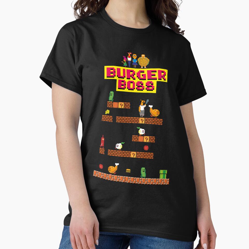 Burger Boss pixel art by AngelynAllai