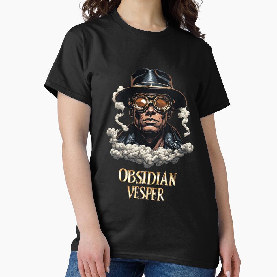 Obsidian Vesper No Cigar - Premium Enamel Rebel Art_01 by Shift-Bloom