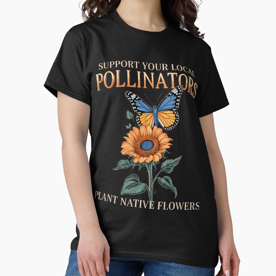 Support Your Local Pollinators Plant Native Flowers by luanatifozih