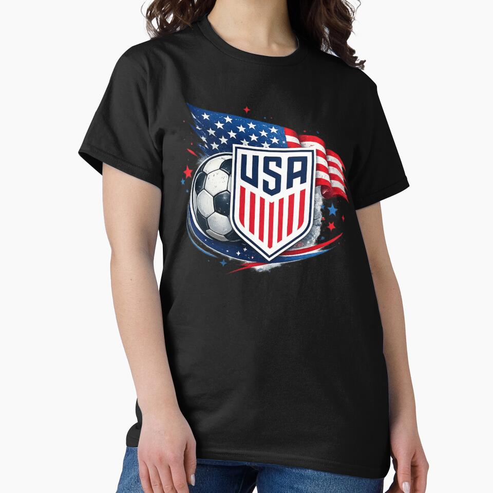 USA Soccer Fan Gift by Corvoria