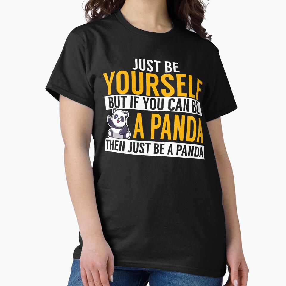 Always Be Yourself Panda by designeclipse