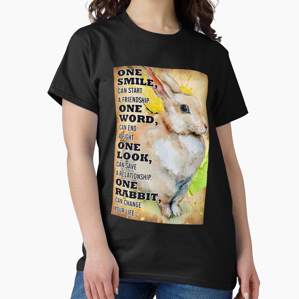 Rabbit Can Change Your Life - One Smile, Can Start A Friendship On Word, Can End A Fight by HerBertTeee