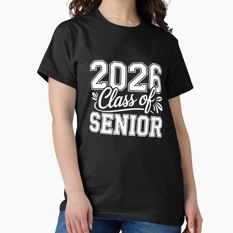 Class of 2026 Senior Graduation Vintagem Typography by Zizo-DR44