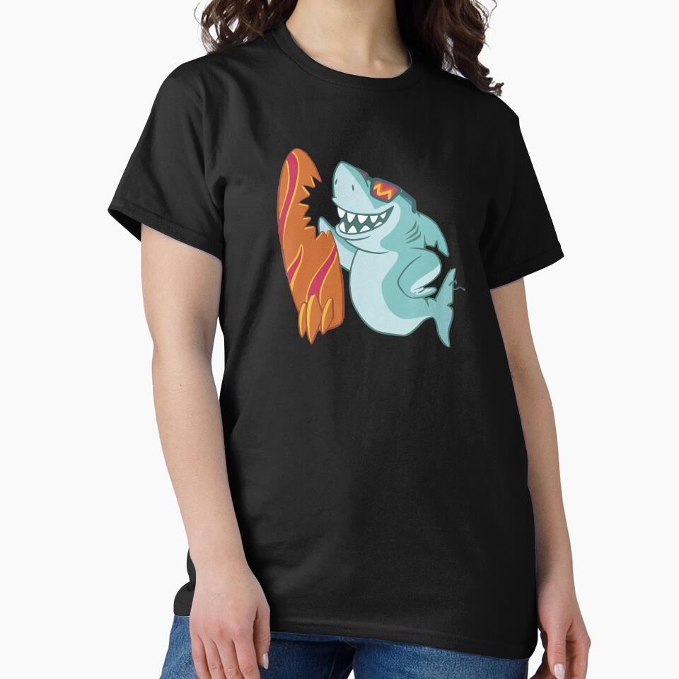 shark surfer by zaher97