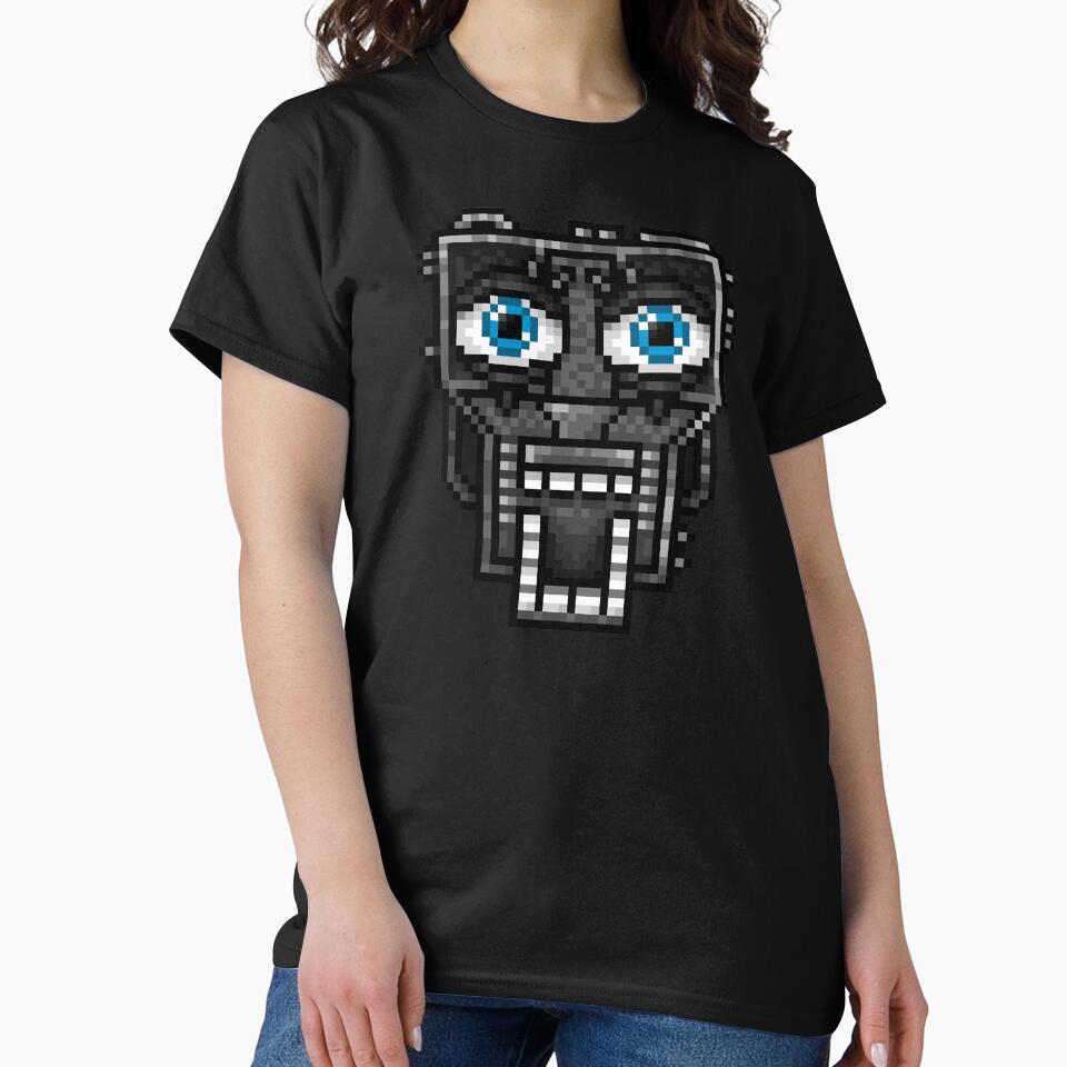 Five Nights at Freddy's 1 - Pixel art - Endoskeleton - Blue by GEEKsomniac