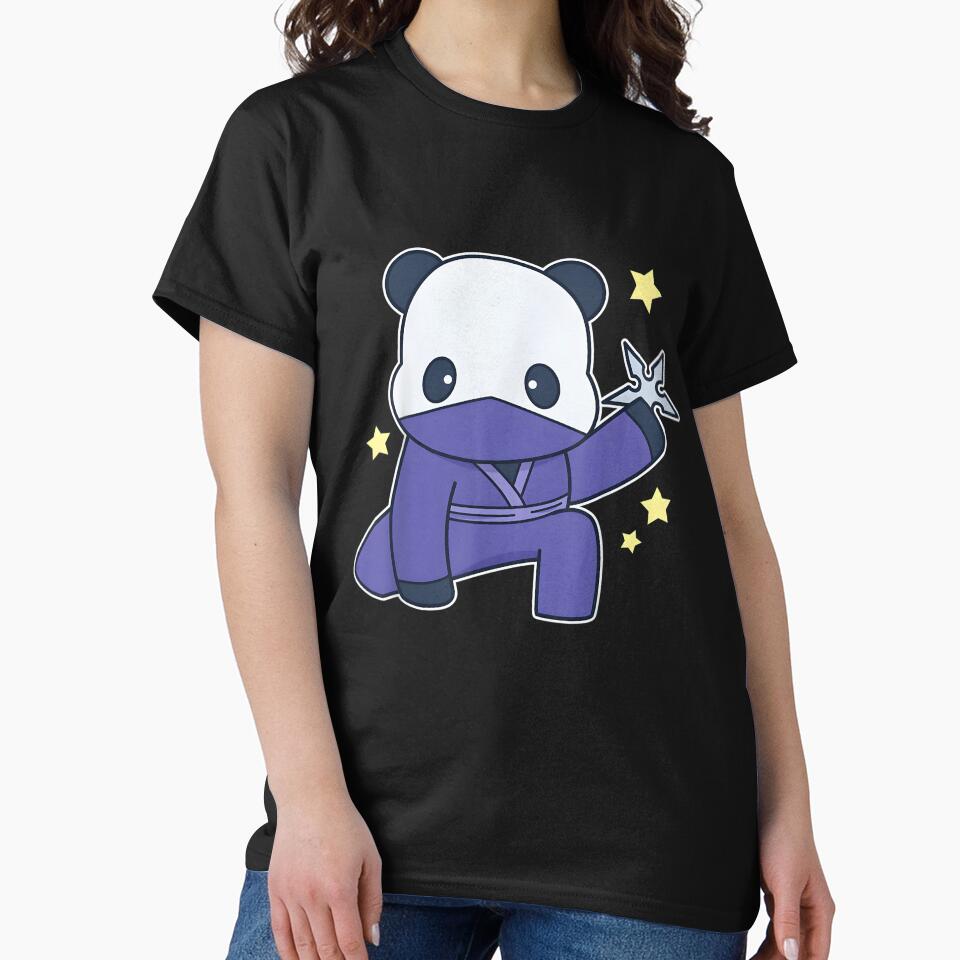 Panda Wearing A Ninja Panda Bear by hzibfldecjq42