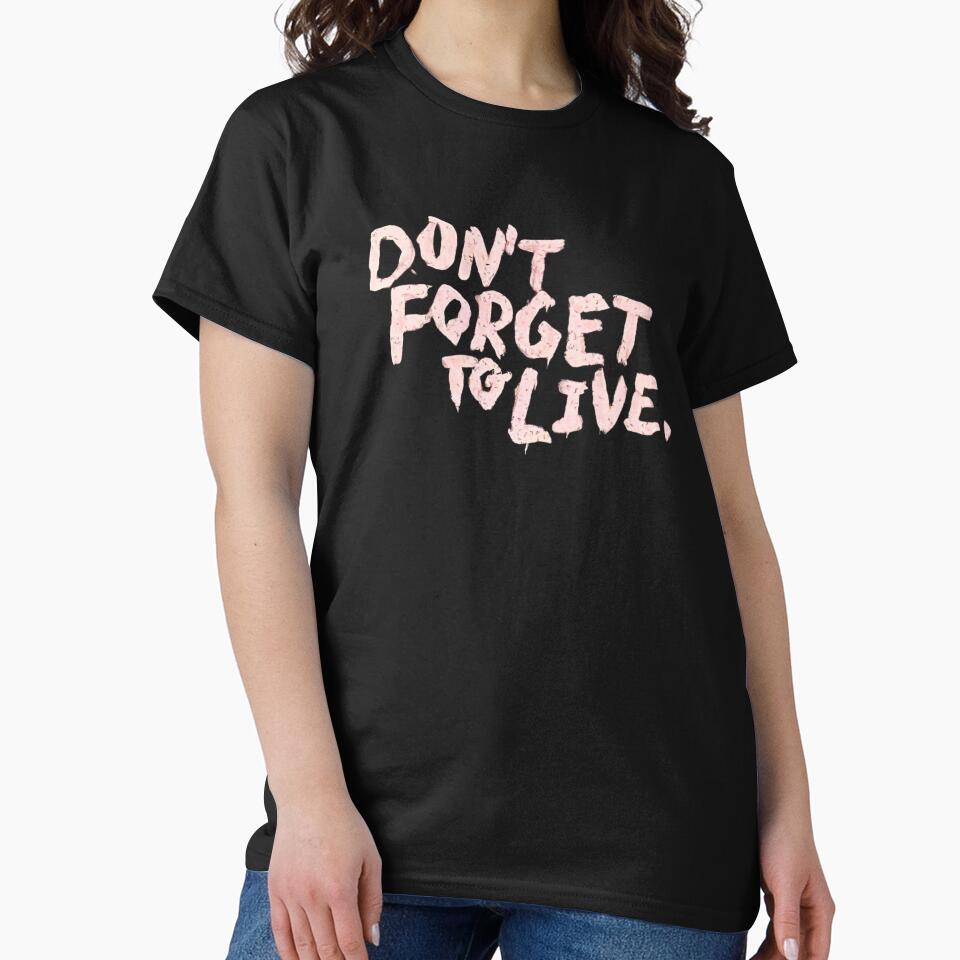 YUNGBLUD Don't forget to live (black) by bruise+blush