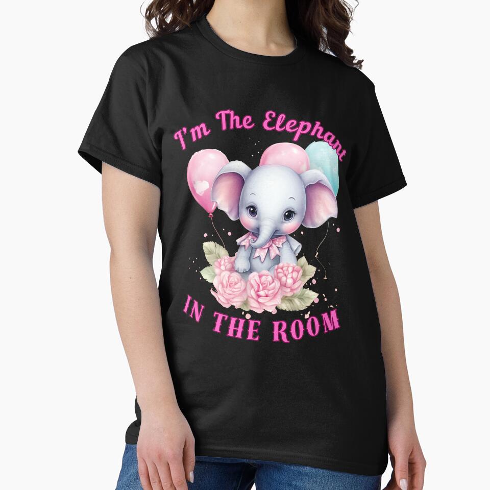I’m The Elephant In The Room. elephant head by ElephantVibes