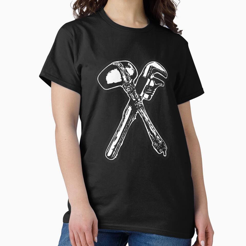 Earth First Wrench and Hammer Design - Vegan Environmental Green Activism by xJovialNightsx