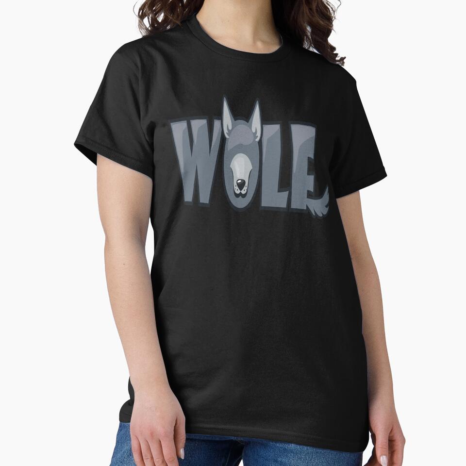 Wolf Cartoon Word by ProjectX23