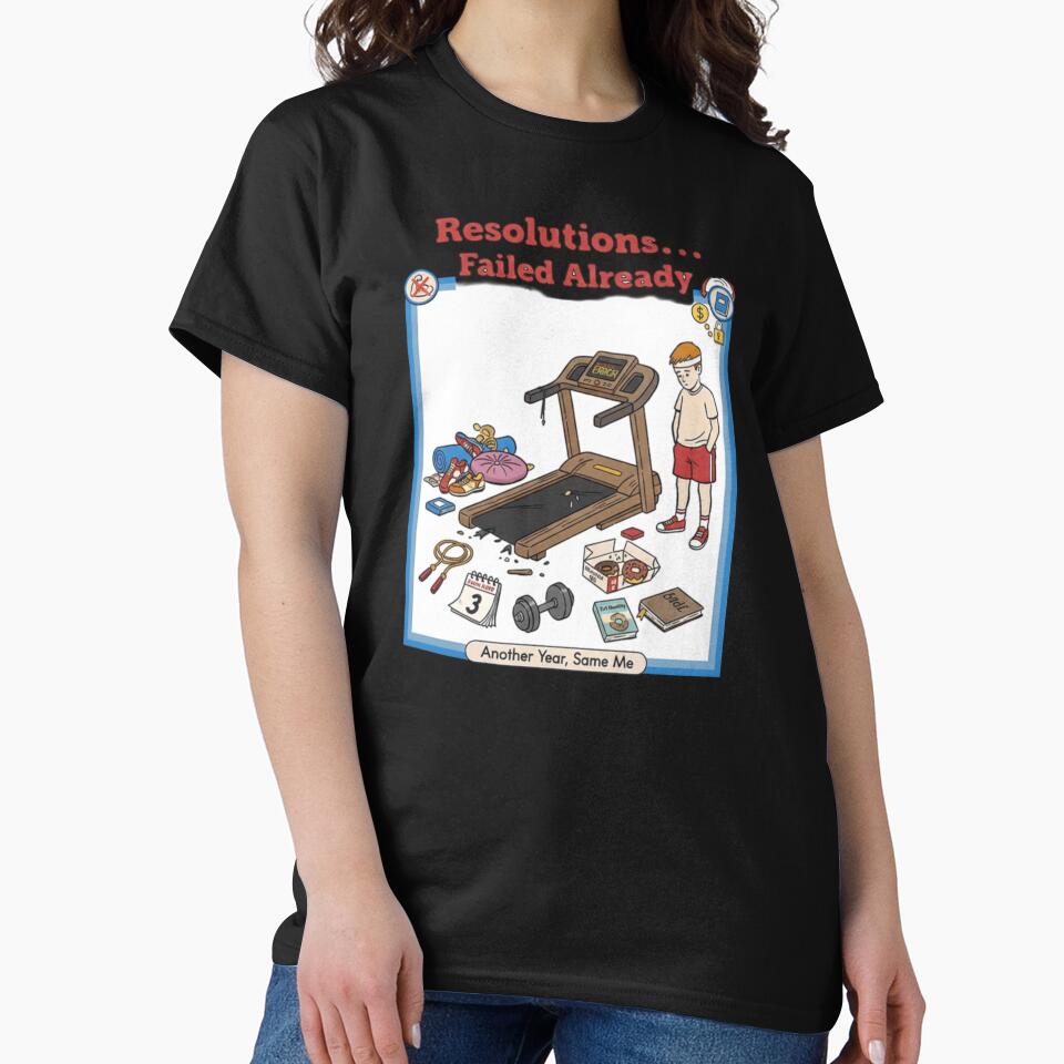 Funny New Year Resolution Fail 2026 by BoringClothes