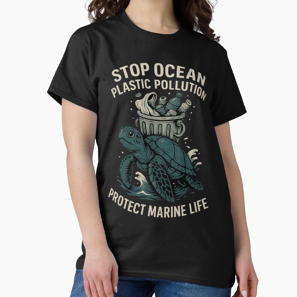 Stop Ocean Plastic Pollution – Protect Marine Life Now by NOTRE-BONHEUR